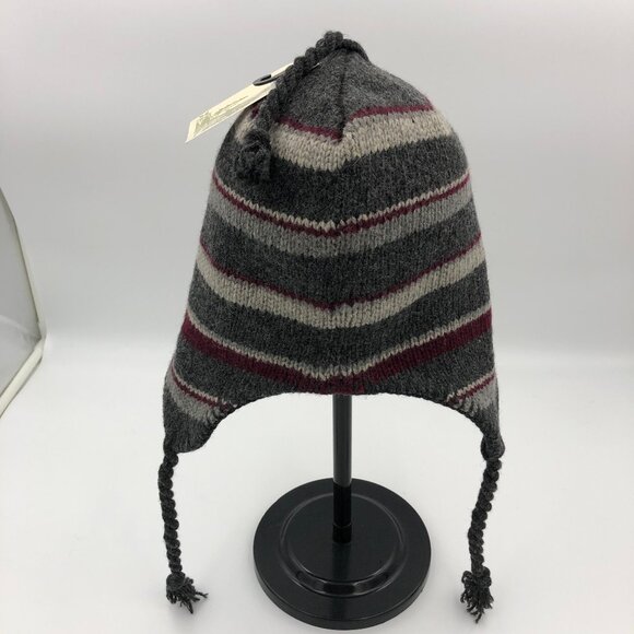 Grand Sierra Ragg Wool Earflap Hat (Vintage, NWT, Made in USA) main image 6